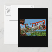Greetings uit Missouri Briefkaart (Voorkant / Achterkant)