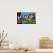 Greetings uit Missouri Poster (Keuken)