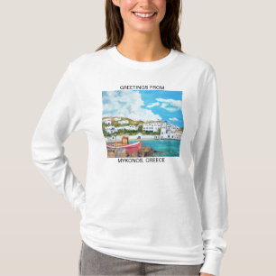 Greetings uit Mykonos, Shirt van Griekenland