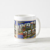 Greetings uit Myrtle Beach  Briefkaart Mok (Voorkant rechts)