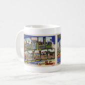 Greetings uit Myrtle Beach  Briefkaart Mok (Voorkant links)