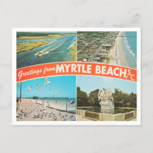Greetings uit Myrtle Beach, South Carolina Travel Briefkaart