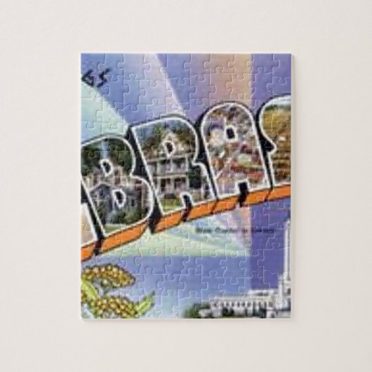 Greetings uit Nebraska Legpuzzel (Verticaal)