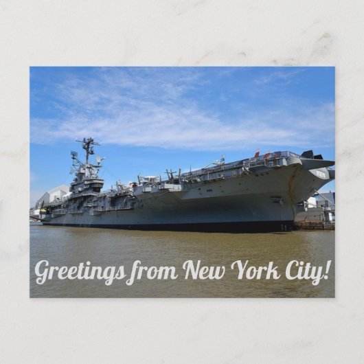 Greetings uit New York City USTIP Briefkaart (Voorkant)