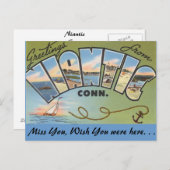 Greetings uit Niantic Briefkaart (Voorkant / Achterkant)