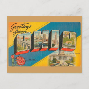 Greetings uit Ohio Briefkaart