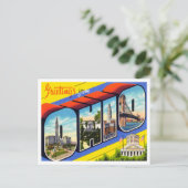Greetings uit Ohio Vintage Travel Briefkaart (Staand voorkant)