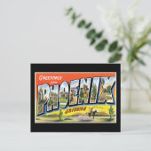 Greetings uit Phoenix Arizona Briefkaart (Staand voorkant)