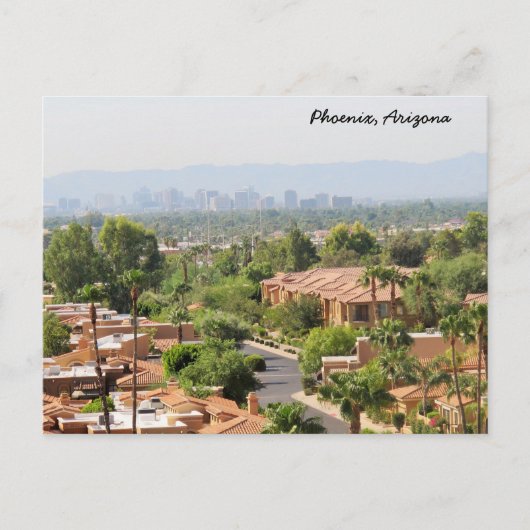 Greetings uit Phoenix, AZ Briefkaart (Voorkant)