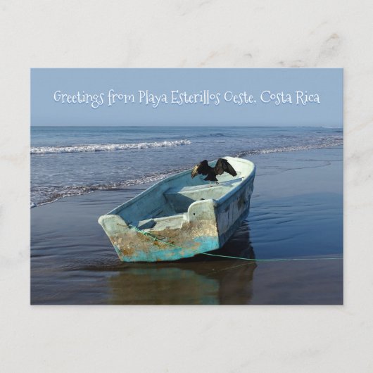 Greetings uit Playa Esterillos Oeste, Costa Rica Briefkaart (Voorkant)