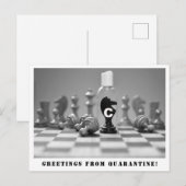 Greetings uit Quarantine briefkaart (Voorkant / Achterkant)
