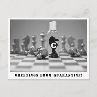 Greetings uit Quarantine briefkaart