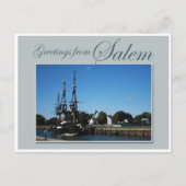 Greetings uit Salem Briefkaart (Voorkant)