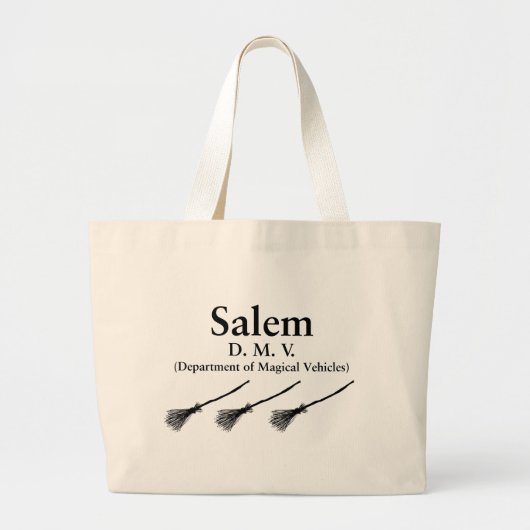 Greetings uit Salem Grote Tote Bag (Voorkant)