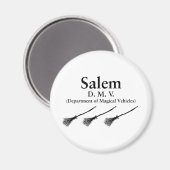 Greetings uit Salem Magneet (Voorkant / Achterkant)