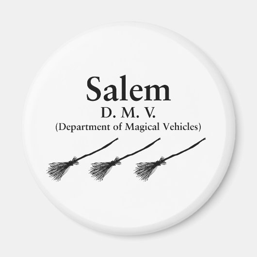 Greetings uit Salem Magneet (Voorkant)