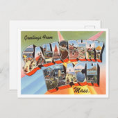 Greetings uit Salisbury Beach, Massachusetts Briefkaart (Voorkant / Achterkant)