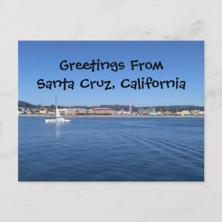 Greetings uit Santa Cruz, California Post Card Briefkaart