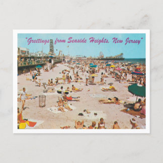 Greetings uit Seaside Heights, New Jersey Travel Briefkaart