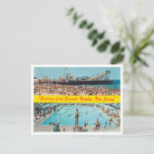 Greetings uit Seaside Heights, New Jersey Travel Briefkaart (Staand voorkant)