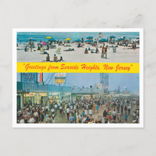 Greetings uit Seaside Heights, New Jersey Travel Briefkaart