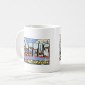 Greetings uit Seattle, WA Koffiemok (Voorkant links)