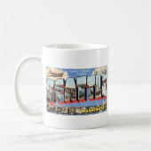 Greetings uit Seattle, WA Koffiemok (Links)