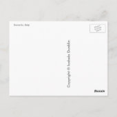 Greetings uit Sorrento, Italië Briefkaart (Achterkant)