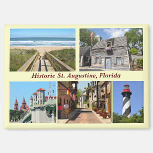 Greetings uit St. Augustine, Florida Magneet