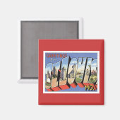 Greetings uit St.Louis Missouri Magneet (Voorkant / Achterkant)