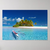 Greetings uit Tahiti Poster (Voorkant)