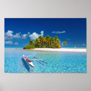 Greetings uit Tahiti Poster