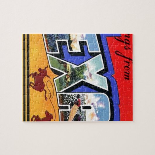 Greetings uit Texas Legpuzzel (Horizontaal)