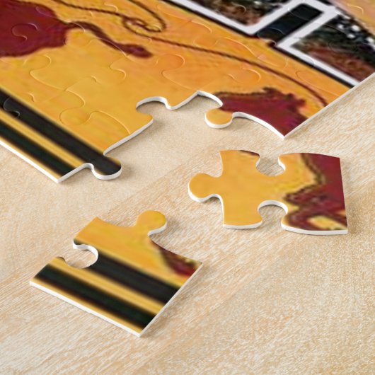 Greetings uit Texas Legpuzzel (Zijkant)