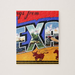 Greetings uit Texas Legpuzzel