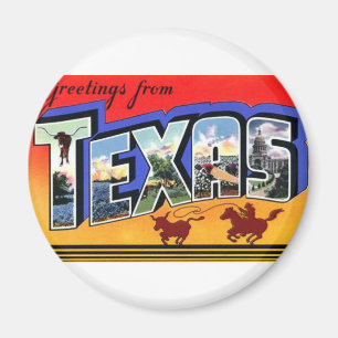 Greetings uit Texas Magneet