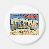 Greetings uit Texas Magnet (Voorkant)