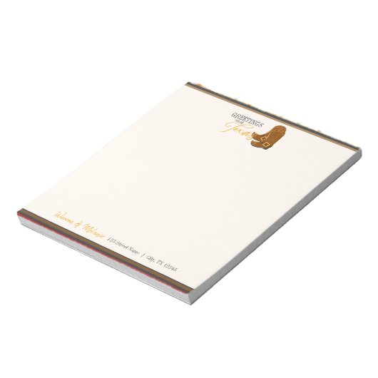 Greetings uit Texas Notitieblok (Linkerzijde)