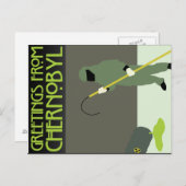 Greetings uit Tsjernobyl Briefkaart (Voorkant / Achterkant)