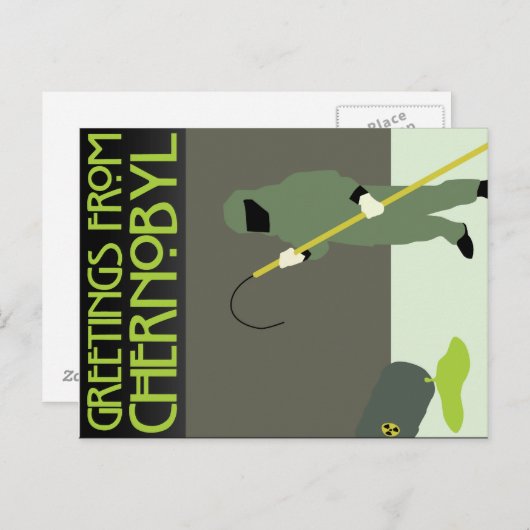 Greetings uit Tsjernobyl Briefkaart (Voorkant / Achterkant)