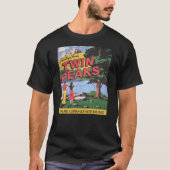 Greetings uit Twin Peaks Washington Graphic T-shirt (Voorkant)