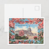 Greetings uit U.S. Capitol, Washington, D.C. Briefkaart (Voorkant / Achterkant)