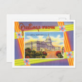 Greetings uit U.S. Capitol, Washington, D.C. Briefkaart (Voorkant / Achterkant)