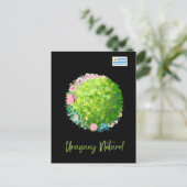 Greetings uit Uruguay Natural Briefkaart (Staand voorkant)