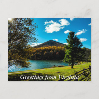 Greetings uit Virginia Briefkaart