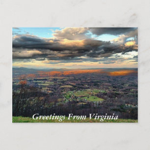 Greetings uit Virginia Briefkaart 6