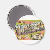 Greetings uit Virginia Magneet (Voorkant / Achterkant)