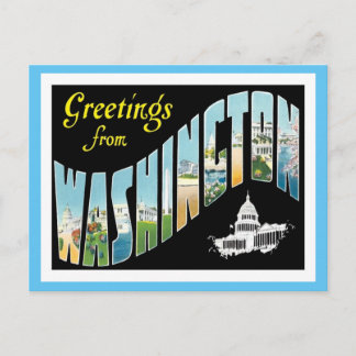 Greetings uit Washington D.C. Briefkaart