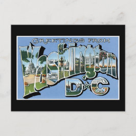 Greetings uit Washington D.C.!  postkaart