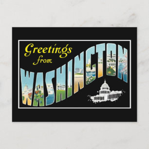 Greetings uit Washington D.C.!   postkaart